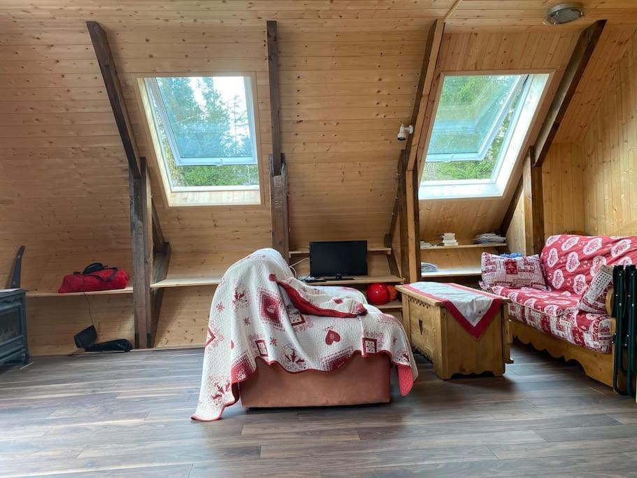 Chalet Cosy, Belle Vue, Dans Le Massif Du Vercors Lans-en-Vercors Exterior photo