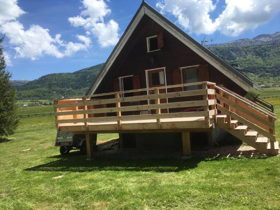 Chalet Cosy, Belle Vue, Dans Le Massif Du Vercors Lans-en-Vercors Exterior photo