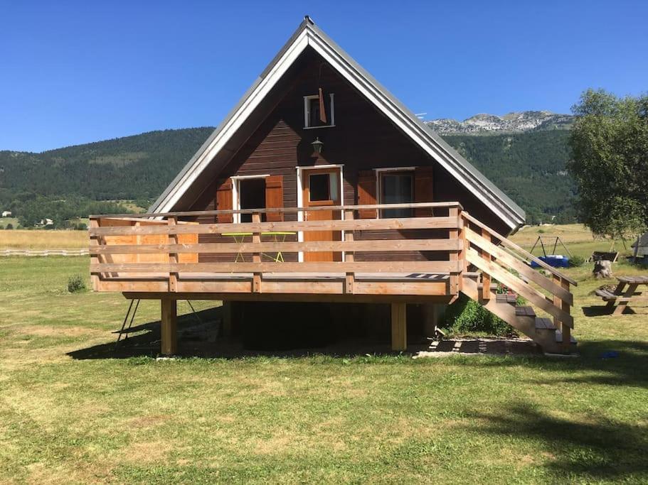 Chalet Cosy, Belle Vue, Dans Le Massif Du Vercors Lans-en-Vercors Exterior photo